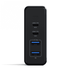 NEW Satechi Desktop 108W Pro - omrežni polnilnik (2x USB-C PD 90W/18W, 2x USB-A skupaj 12W)