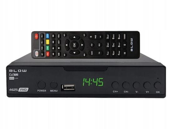 NEW WYP TUNER DEKODER DVB-T2 PRIZEMNA TV H.265 HEVC FULL HD USB HDMI DALJINSKI UPRAVLJALNIK 669070