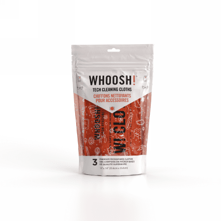 NEW Whoosh 3XL Tech Cleaning Cloths - antibakterijska krpa iz mikrovlaken (3 kosi).