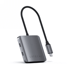 NEW Satechi 4-portno vozlišče USB-C - vozlišče USB-C (4x USB-C) (vesoljsko sivo)