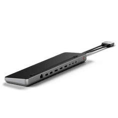 NEW Satechi Dual Dock Stand - Priključna postaja za MacBook z dvojnim USB-C (USB-C PD 75W, 2x USB-C 5Gbps in 10 Gbps, 2x HDMI 2.0, 1x DisplayPort 1.4, 2x US