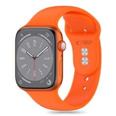 Tech-protect Silicone pašček za Apple Watch 42/44/45/49mm, orange