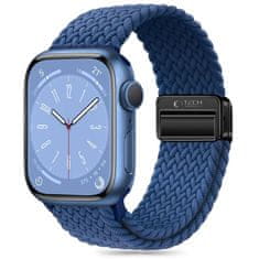 Tech-protect Nylon Mag pašček za Apple Watch 42/44/45/49mm, montego blue