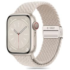 Tech-protect Nylon Mag pašček za Apple Watch 42/44/45/49mm, starlight