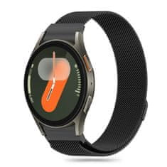 Tech-protect Milanese pašček za Samsung Galaxy Watch 4 / 5 / 5 Pro / 6 / 7 / FE, black