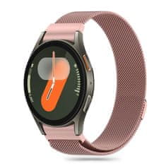 Tech-protect Milanese pašček za Samsung Galaxy Watch 4 / 5 / 5 Pro / 6 / 7 / FE, rose gold