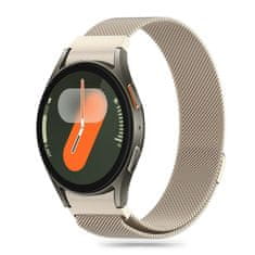 Tech-protect Milanese pašček za Samsung Galaxy Watch 4 / 5 / 5 Pro / 6 / 7 / FE, starlight