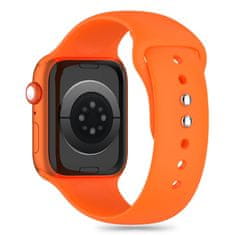 Tech-protect Silicone pašček za Apple Watch 42/44/45/49mm, orange