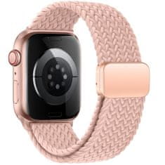 Tech-protect Nylon Mag pašček za Apple Watch 42/44/45/49mm, dusty rose