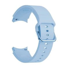 Tech-protect Silicone pašček za Samsung Galaxy Watch 4 / 5 / 5 Pro / 6 / 7 / FE, sky blue