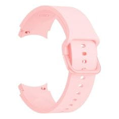 Tech-protect Silicone pašček za Samsung Galaxy Watch 4 / 5 / 5 Pro / 6 / 7 / FE, baby pink