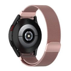 Tech-protect Milanese pašček za Samsung Galaxy Watch 4 / 5 / 5 Pro / 6 / 7 / FE, rose gold