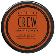 American Crew Svetleča krema s srednjo fiksacijo za naravni sijaj las (Defining Paste) 85 g