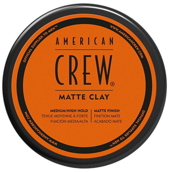 American Crew Močna fiksirna pasta z mat učinkom (Matte Clay) 85 g