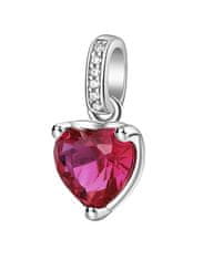 Brosway Srebrni obesek Fancy Passion Ruby Heart FPR20