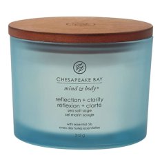 Svíčka ve skleněné váze Chesapeake Bay Candle, Pravda a jasný pohled, mořská sůl, 312 g