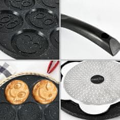 MG Pancakes Emoji ponev za palačinke 26.5cm, črna