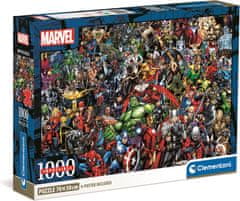 Clementoni Puzzle Impossible: Marvel 1000 kosov