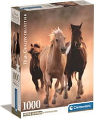 Clementoni Puzzle Running horses 1000 kosov