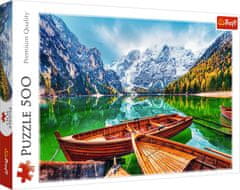 Trefl Puzzle Lake Braies, Italija 500 kosov