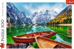 Trefl Puzzle Lake Braies, Italija 500 kosov