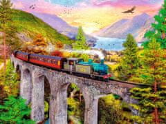 Ravensburger Puzzle Jesenska vožnja z vlakom 1500 kosov