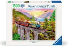 Ravensburger Puzzle Jesenska vožnja z vlakom 1500 kosov