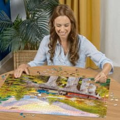 Ravensburger Puzzle Jesenska vožnja z vlakom 1500 kosov