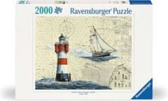 Ravensburger Puzzle Romantični svetilnik 2000 kosov