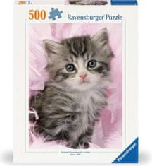 Ravensburger Puzzle Cute kitten 500 kosov