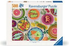 Ravensburger Puzzle Mediteranska kuhinja 500 kosov