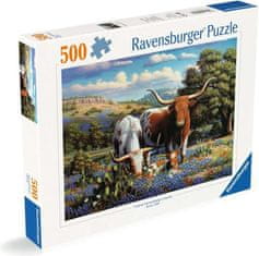 Ravensburger Puzzle Govedo na travniku 500 kosov