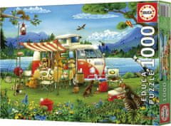 Educa Puzzle Camping 1000 kosov