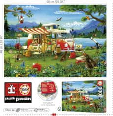 Educa Puzzle Camping 1000 kosov