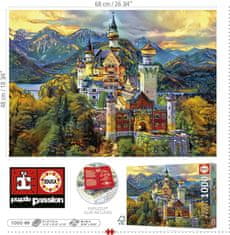 Educa Puzzle Neuschwanstein 1000 kosov