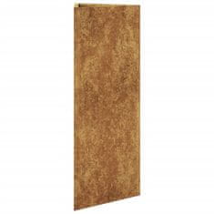 Vidaxl Vrtno korito 2 kosa trikotnik 30x26x75 cm corten jeklo