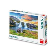 Dino ISLAND WATERFALL 500 Puzzle FSC