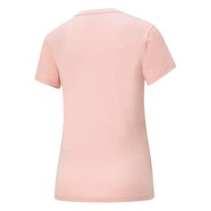 Puma Majice obutev za trening roza S Ess Logo Tee