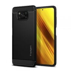 Miramarket SPIGEN ROBUSTEN OKLEP XIAOMI POCO X3 PRO/X3 NFC MAT ČRNA