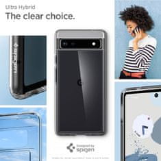 Miramarket SPIGEN ULTRA HIBRIDNI GOOGLE PIXEL 6A KRISTALNO PROZOREN