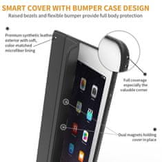 Miramarket TECH-PROTECT SMARTCASE IPAD 9.7 5 / 6 / 2017-2018 BLACK