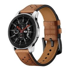 Miramarket TECH-PROTECT USNJE SAMSUNG GALAXY WATCH 46MM RJAVE BARVE