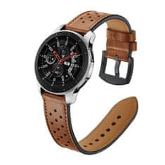 Miramarket TECH-PROTECT USNJE SAMSUNG GALAXY WATCH 46MM RJAVE BARVE