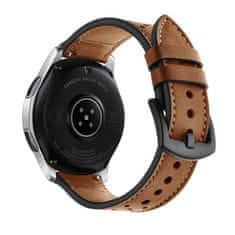 Miramarket TECH-PROTECT USNJE SAMSUNG GALAXY WATCH 46MM RJAVE BARVE