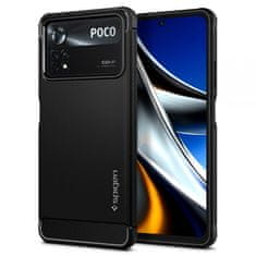 Miramarket SPIGEN ROBUSTEN OKLEP XIAOMI POCO X4 PRO 5G MAT ČRNA