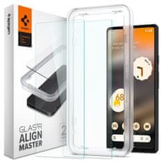 NEW SPIGEN ALM GLAS.TR SLIM 2-PACK KALJENO STEKLO GOOGLE PIXEL 6A