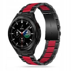 Miramarket TECH-PROTECT NERJAVNI SAMSUNG GALAXY WATCH 4 / 5 / 5 PRO / 6 BLACK/RED