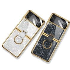 Miramarket TECH-PROTECT MOOD RING GALAXY Z FLIP 4 WHITE/GOLD