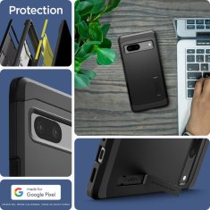 Miramarket SPIGEN TOUGH ARMOR GOOGLE PIXEL 7 BLACK