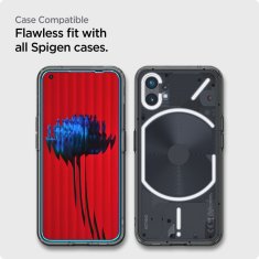 NEW SPIGEN ALM GLAS.TR SLIM 2-PACK NIČ TELEFON 1 PROZORNO KALJENO STEKLO